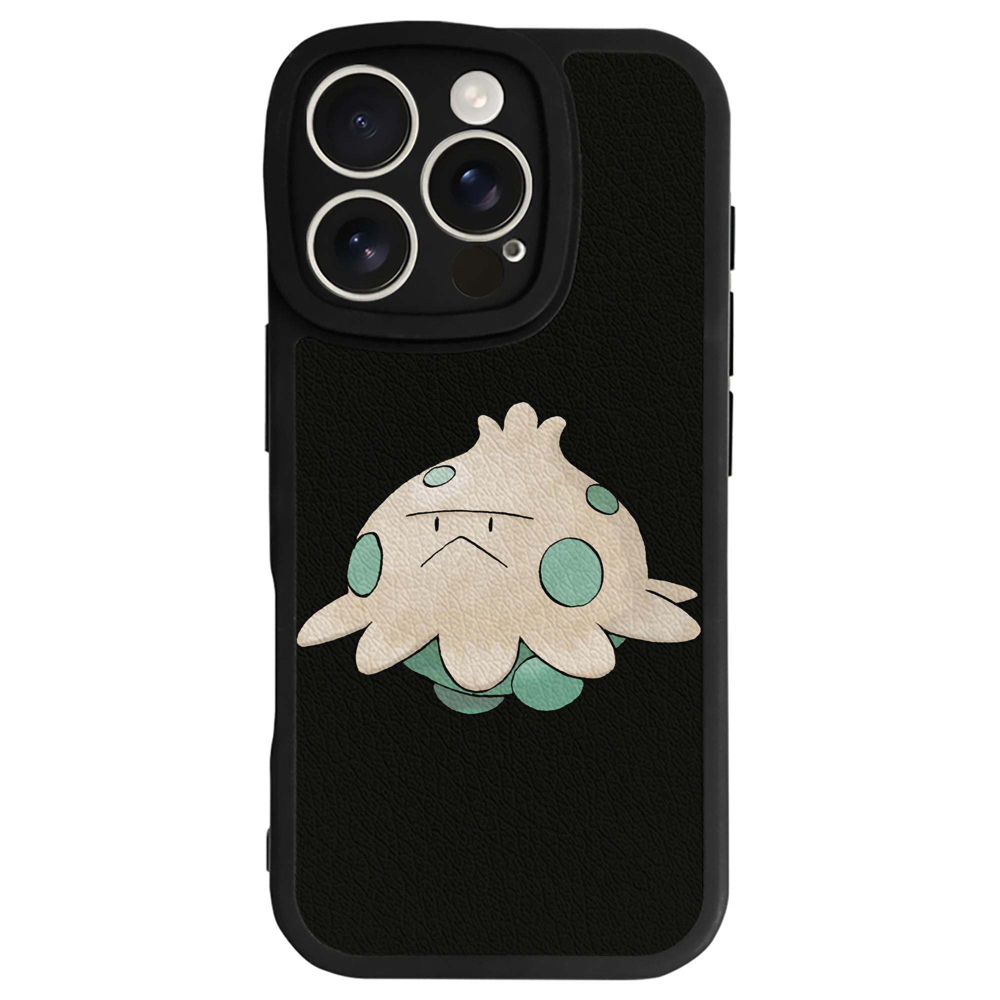 （画像用） ポケットモンスター Pokémon 【iPhone 16シリーズ対応】シリコンスマホケース（レザー調） 材質：シリコン